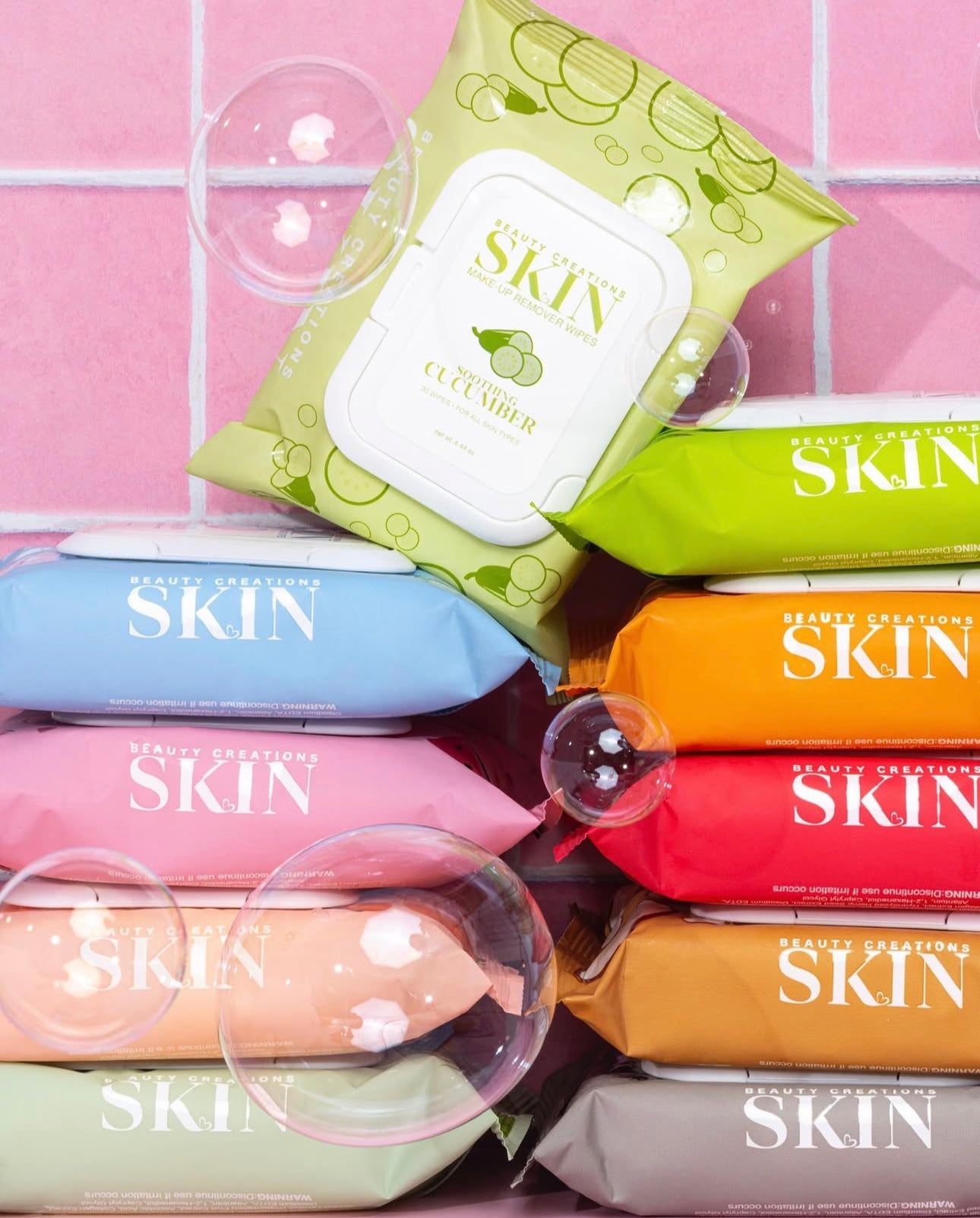 BEAUTY CREATIONS SKIN - MAKEUP REMOVER WIPES