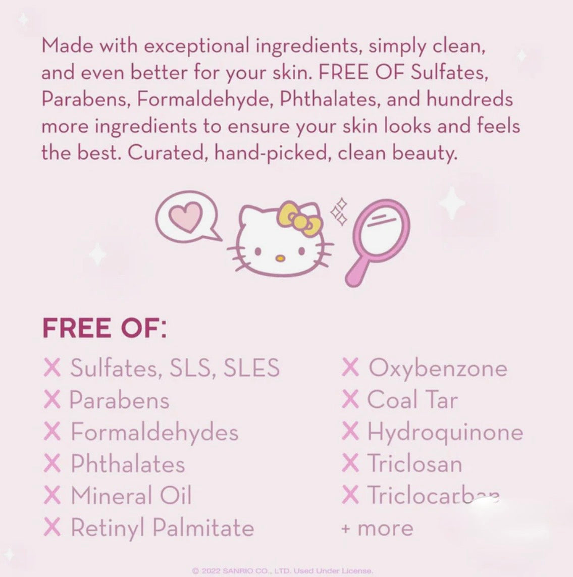 THE CREME SHOP X HELLO KITTY - PINK WATER CREME - KLEAN BEAUTY™