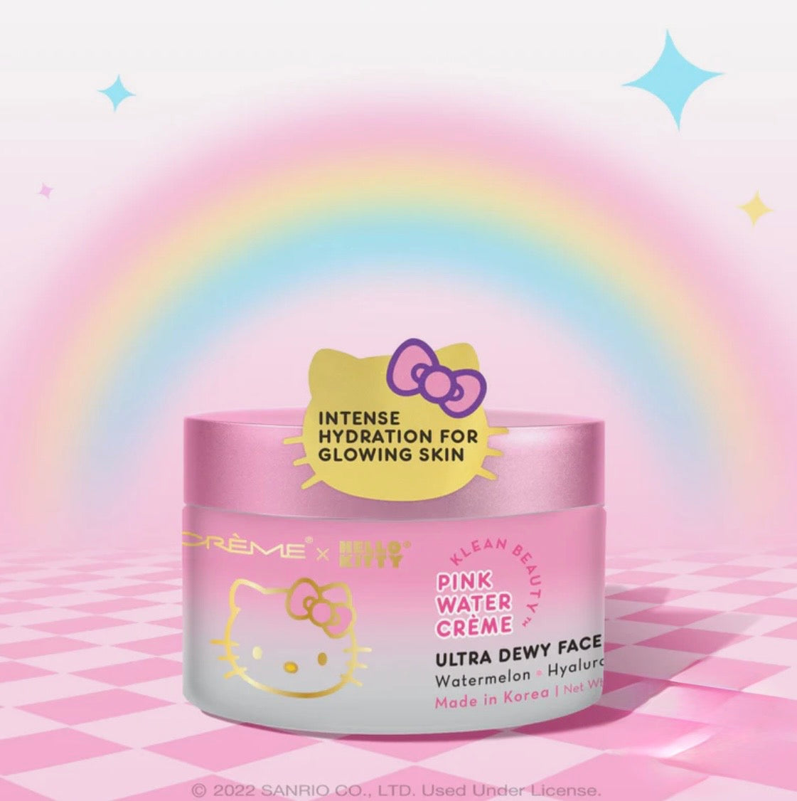 THE CREME SHOP X HELLO KITTY - PINK WATER CREME - KLEAN BEAUTY™