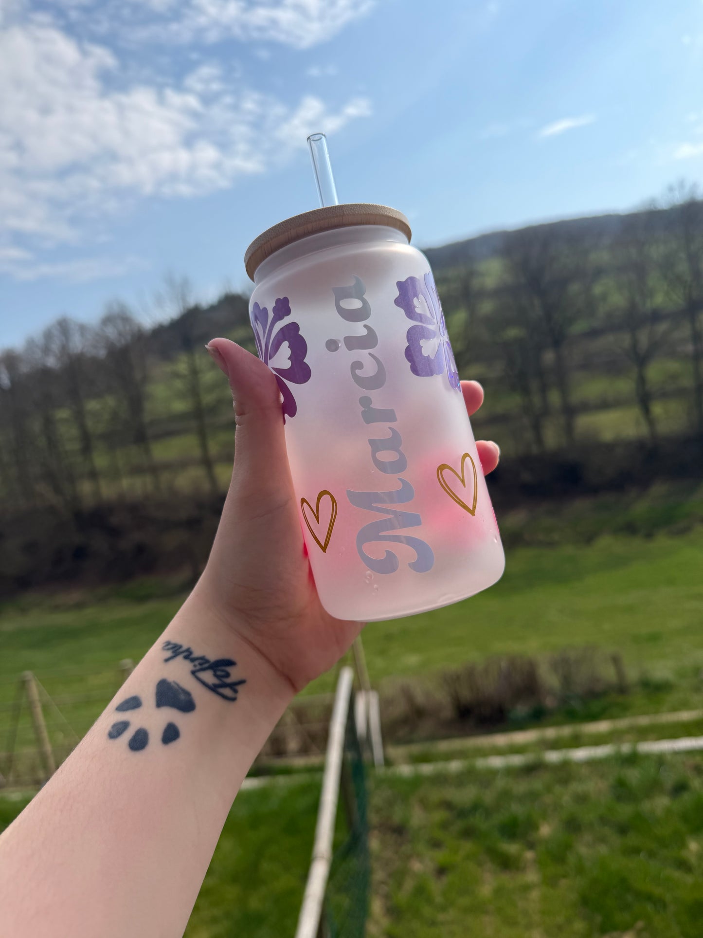 Glass cup