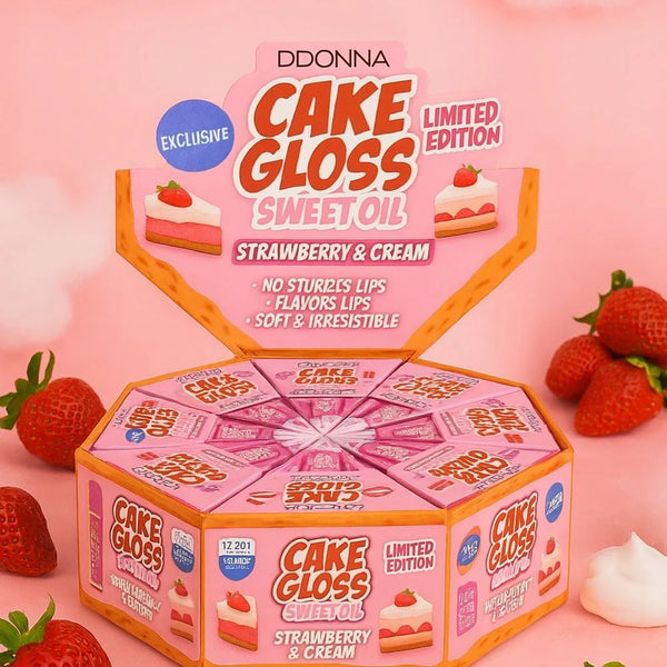 Sweet Lip Oil Strawberry & Cream – D'donna