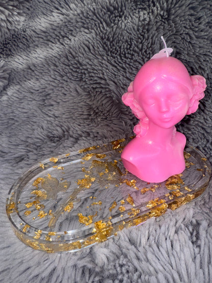 Woman Shaped Candle